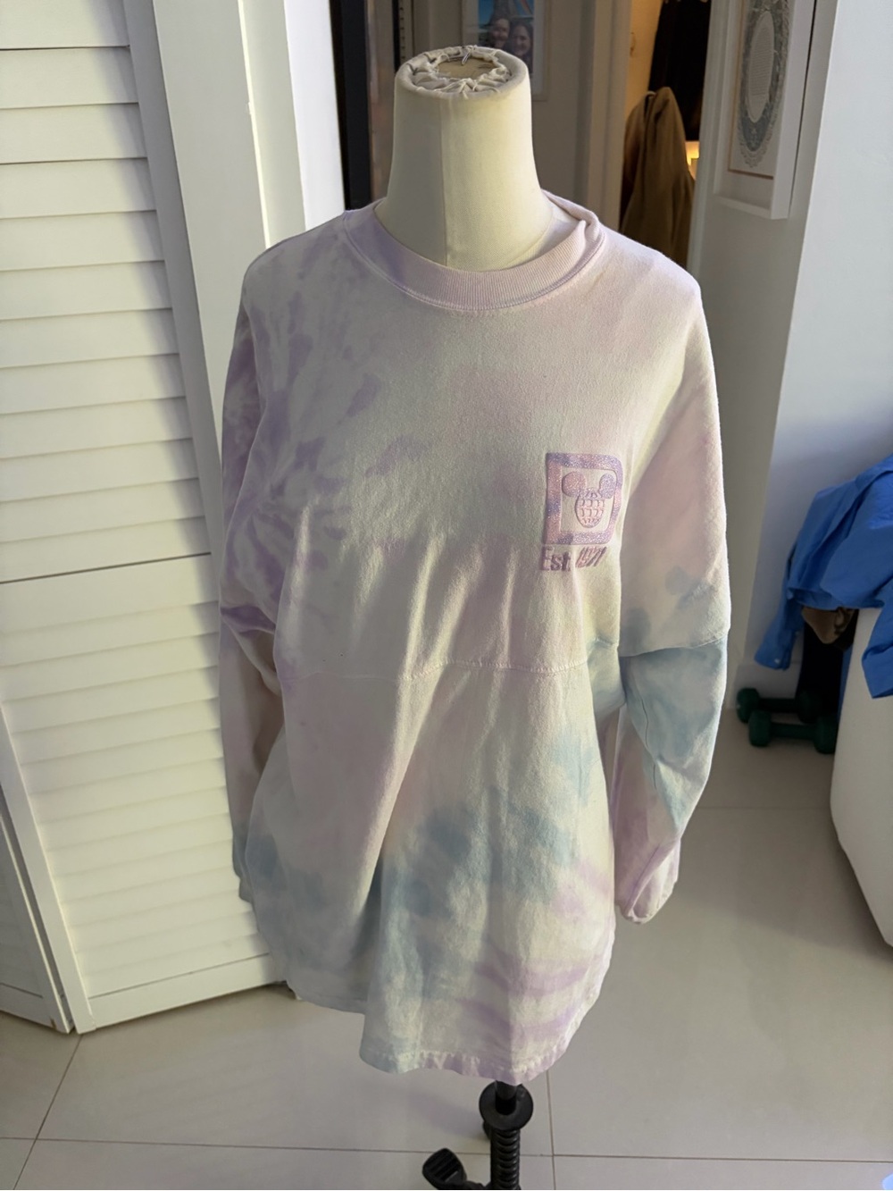 Disney World Pastel Tie-Dye Spirit Jersey